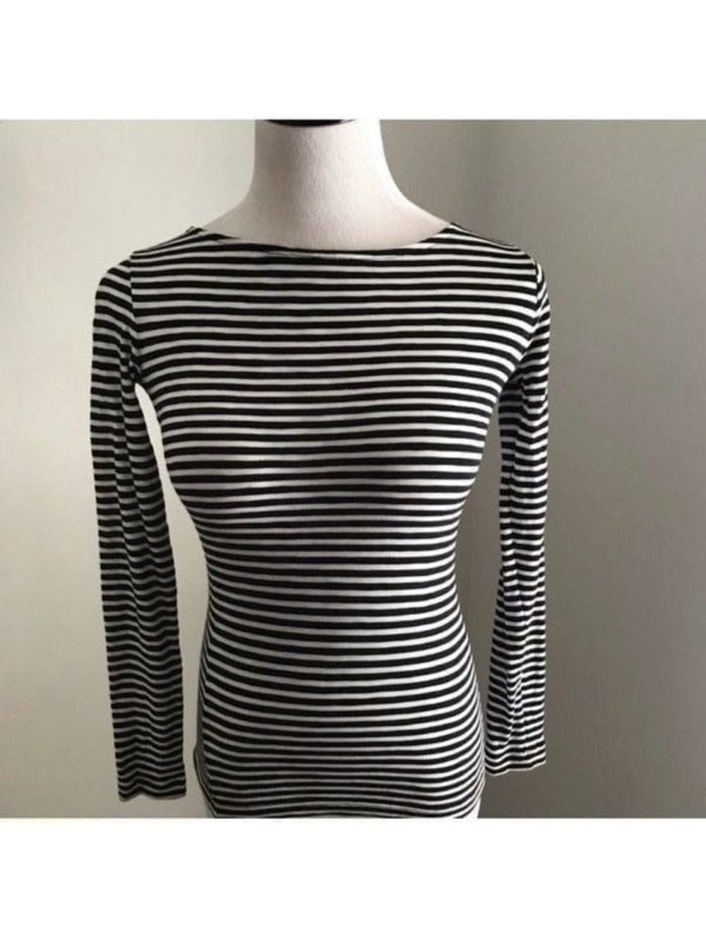 J. Crew Striped Painters Tee XXS